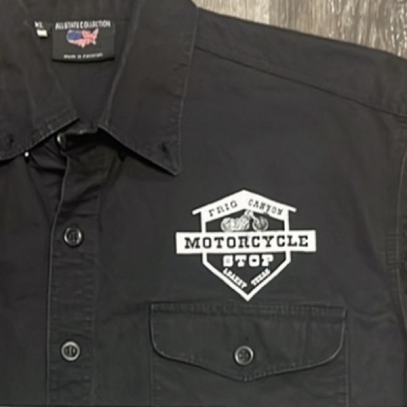 2006 Frio Canyon Motorcycle Stop “I Did Three Twisted Sisters” Shirt XL Black - Picture 4 of 8